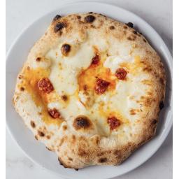 Garlic Pizzetta with mozzarella, nduja & honey