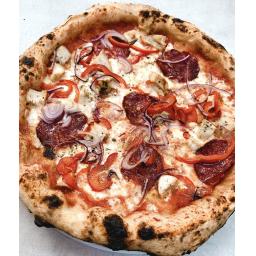 Chorizo -  fior di latte, chorizo, chicken, roasted red peppers, red onion, oregano