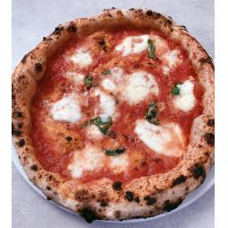 Bufala Margherita - buffalo mozzarella, parmesan, fresh basil